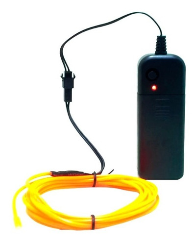 Tira Hilo Luces Neon Led Flexible Luz A Pila Fiestas Boliche