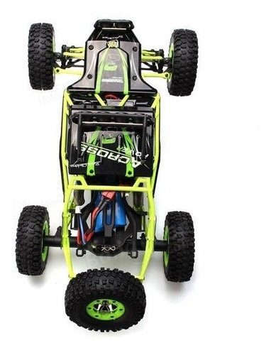 Wltoys 12428 50 Kmh Buggy 4x4 Luces A Pureba De Agua Nuevo
