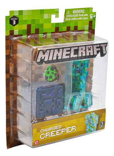 Minecraft Charged Creeper 7cm Series 3 Jazwares