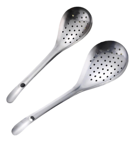 3 Cuchara Ranurada De Cocina, Cuchara Con Colador, Colador