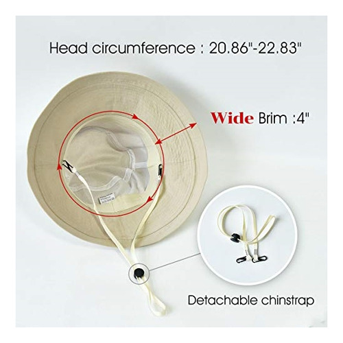 Sombrero De Algodón De Ala Ancha Para Mujer