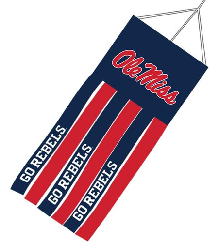 College Flags & Banners Co. Ole Miss Windsock