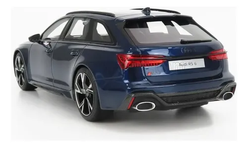 Audi Rs6 Avant Navarra Blue Top Speed Miniatura 1/18 | MercadoLivre