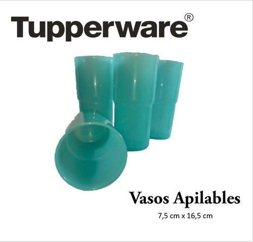 Vasos Apilables Tupperware