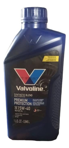 Aceite Valvoline Semi Sintetico 15w-40