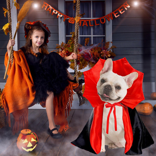 Para Disfraz De Halloween Para Perro, Disfraz De Vampiro