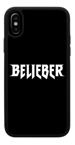 Funda Uso Rudo Tpu Para iPhone Justin Bieber Belieber Negro