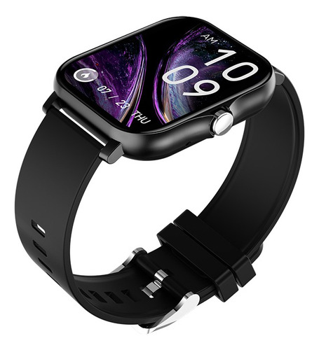 Reloj Inteligente Smart P/ Xiaomi Apple Samsung Ios Android Negro Milanese Negro Plateado
