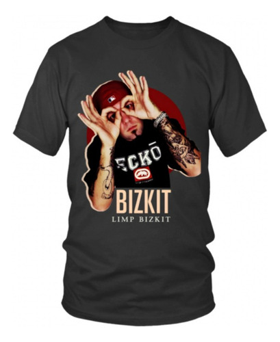 Polera Unisex Limp Bizkit Rock Fredd Algodon Estampado
