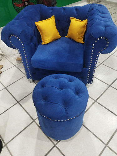 Sillón Con Puff