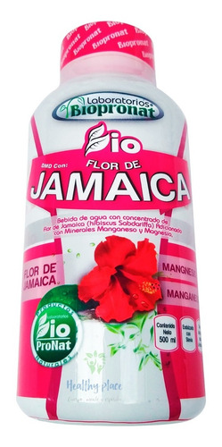 Flor Jamaica Antioxidante 500ml - mL a $46