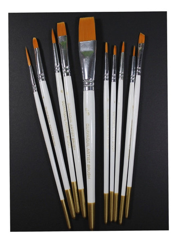 Set De 10 Pinceles No 1010 Guayaquil