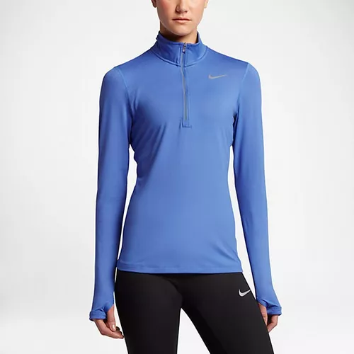 suspicaz Concentración Repegar Buzo Nike Element Dri Fit Running Medio Cierre Mujer Azul | Envío gratis