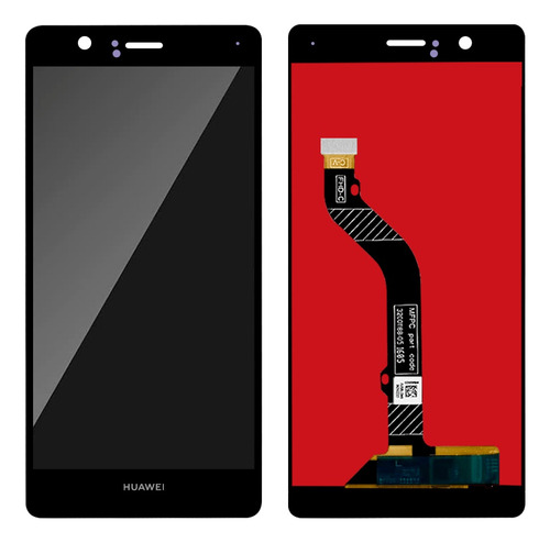 Pantalla Para Celular Huawei P9 Lite Marco Color Negro