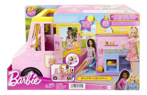  Barbie Carro Set De Limonada Sobre Ruedas