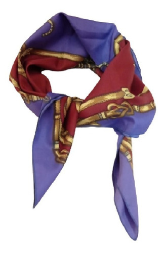 Imagen 3 de 5 de Pañuelo De Gaucho Cuello Diseño 70x70 Baile Folclore Malambo