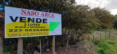Dos Lotes En Ruta 2 - Km 394 - Sobre Colectora