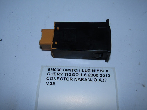 Switch Luz Niebla Chery Tiggo 1.6 2008 2013 Conector Naranjo