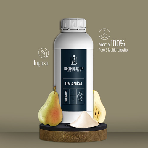 Esencia Pera & Azúcar Para Diferentes Aplicaciones 100ml