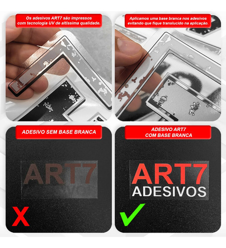 Adhesivo con emblema Kit 3 Hard Working Road 2013 A de 17 caras
