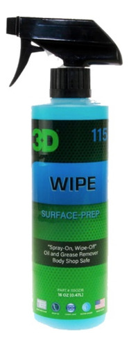 Wipe 3d Surface -prep 16 Onzas (0.47 Litros)