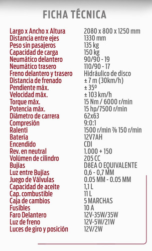 Imagen 8 de 11 de Gilera Smx 200 Adventure 0km 2022 Touring Skua Triax Texana