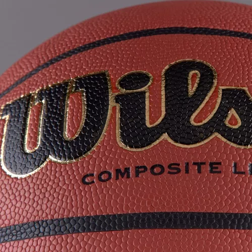 Wilson NBA Mini Bola Basquete WTB1100PDQNB - Marrom/Marrom - Botas