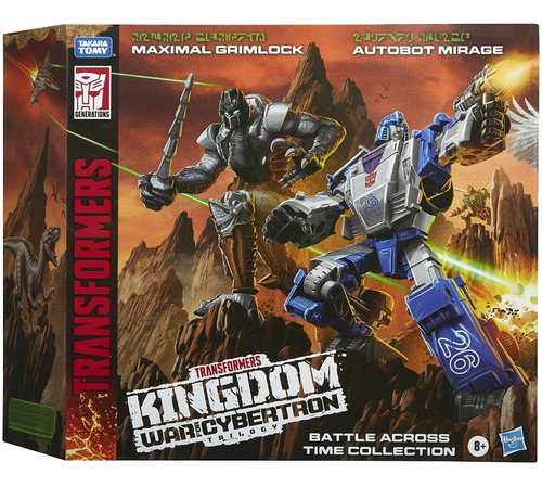 Transformers War For Cybertron Trilogy Mirage & Grimlock