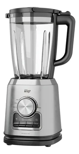 Liquidificador Com Copo De Vidro Wap Wb2000 2l 900w Cinza