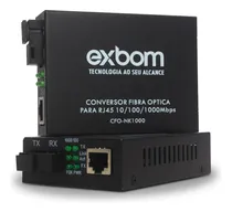 Comprar Par Conversores Mídia Fibra Óptica Rj45 10\u002F1000mbps A\u002Fb 5km