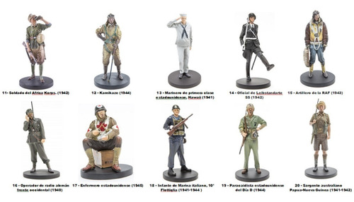 Figuras Soldados De La Segunda Guerra Mundial