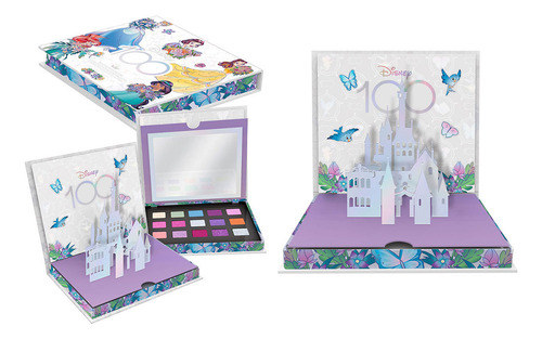 Disney - Set De Sombras 15 Colores Princesas Platino Multicolor