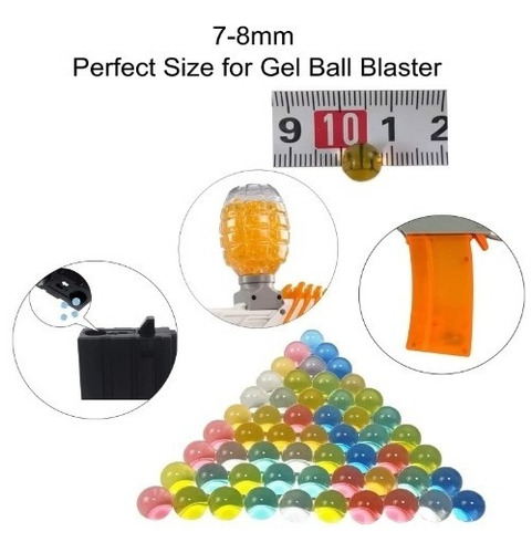 Imagen 3 de 5 de Gel Blaster Con Splatter Ball Blaster Y Gel Blaster 7-8 Mm