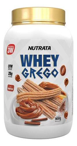 Whey Grego (900g) - Sabor: Churros Churros