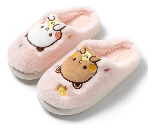 Zapatillas De Peluche Bubu Bear, Anime, Invierno, Ocio, Hoga