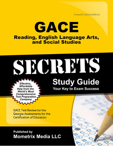 Libro: Gace Special Education: Reading, English Language Art