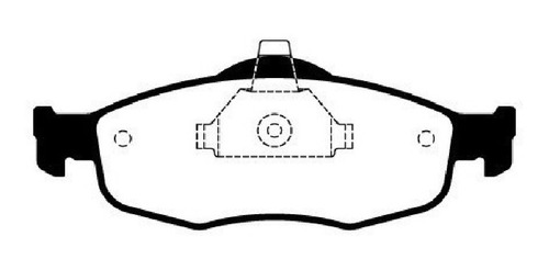 Juego Pastillas De Freno Delans Litton P/ Ford Mondeo 93-95