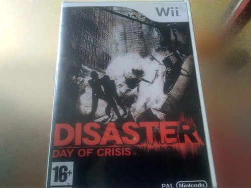 Mucho Ojo Juego De Wii Pal Original,disaster Day Of Crisis.