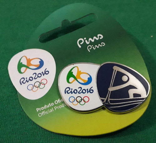Pin Olímpico - Rio 2016 - Canoagem Velocidade - Memorabilia