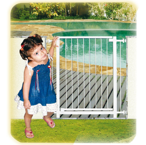 Separador de pasillo grande para bebés Pet Gate, de 70 a 80 cm, 83 cm