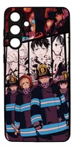 Comprar Funda Protector Case Para Samsung M55 Fire Force Anime