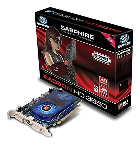 Placa de video ATI Sapphire Radeon HD 3000 Series HD 3650 11127 33