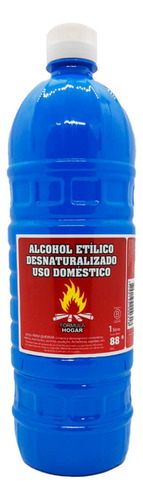 Alcohol Etilico Desnaturalizado Iniciador Fuego, Asado, Leña
