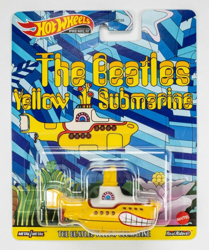 Hot Wheels Premium The Beatles Yellow Submarine 