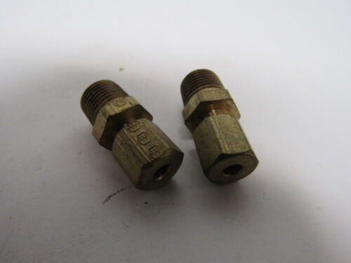 Weatherhead Compression Fitting 1/8 Npt - 1/8 Tube Str Aal