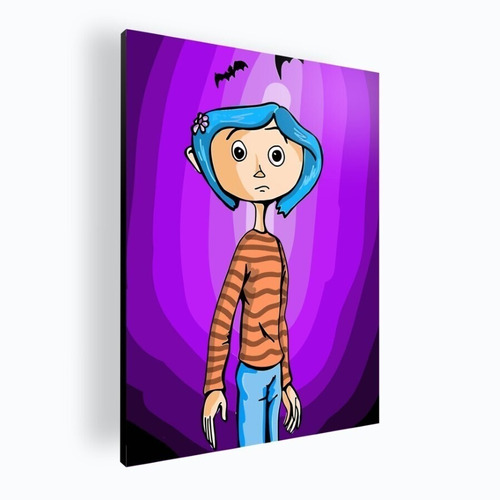 Cuadro Decorativo Mural Poster Coraline 42x60 Mdf