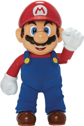 Super Mario It's A Me Interactiva Sonidos + Frases 32cm 