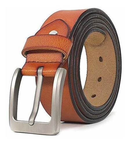 Jinghao Cinturones Para Hombres Cinturón Casual De Cuero