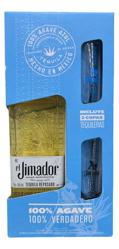 Tequila Reposado El Jimador - mL a $193