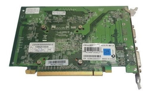 Imagem 2 de 6 de Placa De Vídeo Geforce 9400gt 1gb Ddr2 Defeito